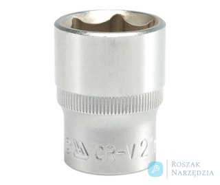 NASADKA KRÓTKA 6-KĄTNA CHROMOWANA 1/2'' 21MM YATO