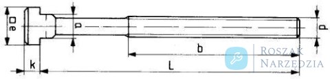 Wiertło rdzeniowe krótkie KBK HSS, chwyt Weldon 44/30mm BDS