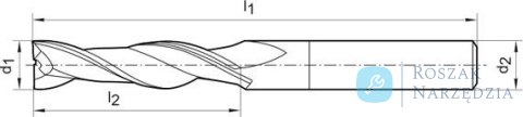 Wiertło kręte dlug.DIN338HSSE ,typ VA, chwyt cylindr.13,0mm GÜHRING