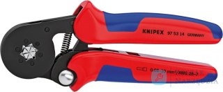 Szczypce do zagniatania tulejek kablowych 6-kat,0,08-10 mm KNIPEX