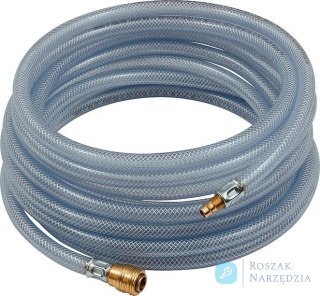 Zestaw weza PVC ze zlacz.i tulejka wtyk.10m,13x3mm,przezroczysty RIEGLER