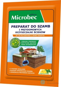 PREPARAT DO SZAMB MICROBEC ULTRA 25G SZTUKI BROS