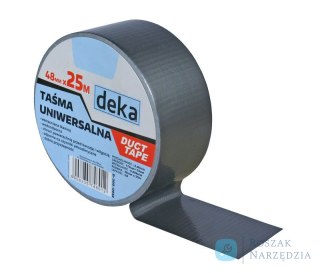 TAŚMA UNIWERSALNA DUCT TAPE SILVER 48MM*25M DEKA