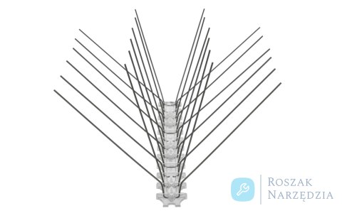 KOLCE ODSTRASZAJĄCE PTAKI - R180 KOLCE STALOWE , 0.34 MB/SZT UN