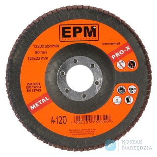 LAMELKA KORUNDOWA EPM PRO-X GRANULACJA 60 125MM EPM