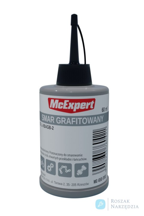 SMAR GRAFITOWANY BUTELKA Z MIESZKIEM 60ML MC EXPERT