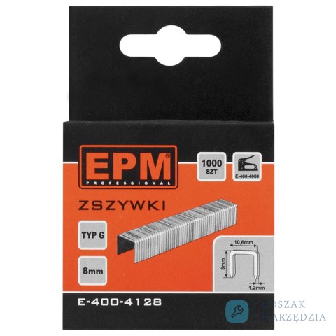 ZSZYWKI TYP G 1000SZT 10.6MM*1.2MM 10MM EPM