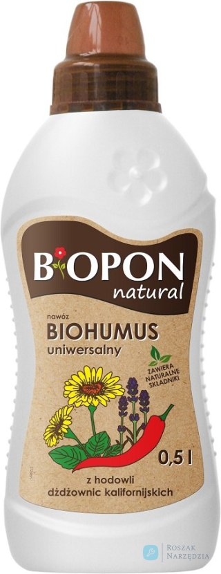 BIOHUMUS - NAWÓZ UNIWERSALNY 0.5L. BIOPON