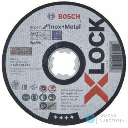 TARCZA TNĄCA X-LOCK INOX+METAL 125*1*22.23 BOSCH