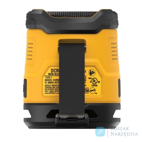 GŁOŚNIK BLUETOOTH USB-C DEWALT