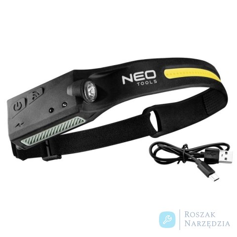 LATARKA CZOŁOWA LED BELT 2W1 NEO