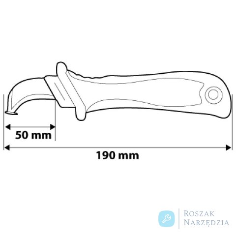 NÓŻ MONTERSKI 1000V 190MM NEO