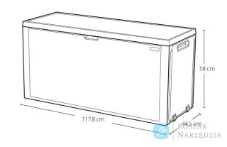 SKRZYNIA OGRODOWA/TARASOWA, EMILY 270L KETER