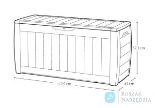 SKRZYNIA OGRODOWA/TARASOWA, HOLLYWOOD 270L KETER