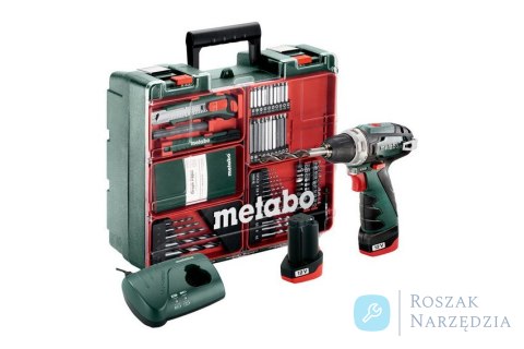 WIERTARKO-WKRĘTARKA AKUM. 12V POWERMAXX BS SET 2*2.0AH METABO