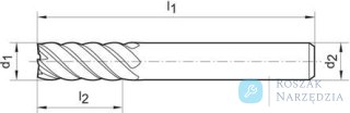 Poglebiacz z czopem prowadzacym HSS, wlk. 2 41mm GFS