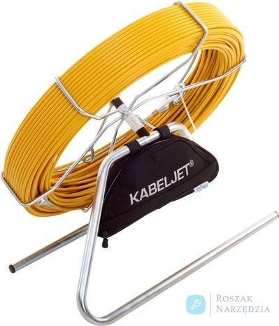 Urzadzenie do wciagania kabli Kabeljet 40m,zestawKatimex
