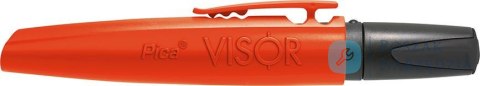 Marker permanentny VISOR przmyslowy, czarny Pica