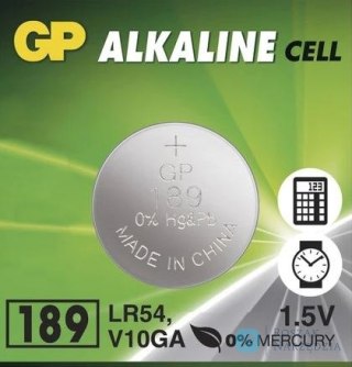 BATERIA ALKALICZNA ZEGARKOWA 1.5V 189 GP BATTERY