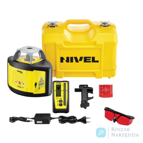 NIWELATOR LASEROWY NL500R DIGITAL + STATYW SJJ1 + ŁATA LS-24 NIVEL