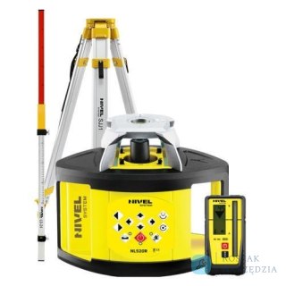 NIWELATOR LASEROWY NL520R DIGITAL + STATYW SJJ1 + ŁATA LS-24 NIVEL