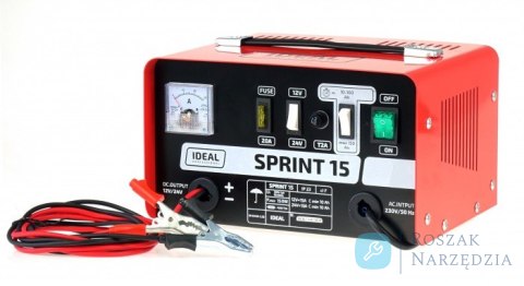 PROSTOWNIK SPRINT 15 15A 230V 12-24V IDEAL