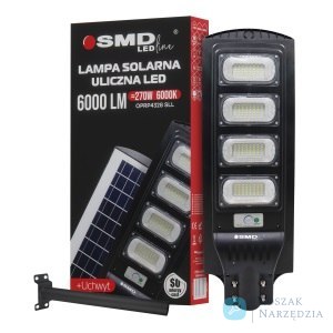 LAMPA LED ULICZNA SOLARNA 270W 6000K + UCHWYT UN