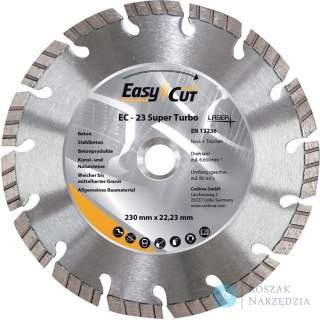 Diamentowa tarcza do ciecia EC-23 230x2,4x10x22,23mm CEDIMA