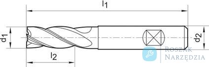 Wiertło kręte DIN340 HSSE TiN,typ GU,1,0mm GÜHRING