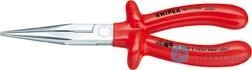 Szczypce proste wydłużone "bociani dziób", VDE , 200mm, 26 17 200, KNIPEX Szczypce proste wydłużone "bociani dziób", VDE , 200mm, 26 17 200, KNIPEX