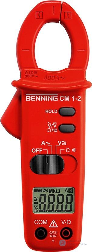 Cyfrowy miernik cęgowy Multimeter CM 1-2 BENNING