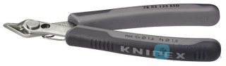 Szczypce tnące boczne ESD, 140 mm, dla elektroników, Fi 0,2-2,1 mm, 78 03 140, KNIPEX