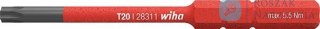 Trzpień wkrętakowy slimBit  VDE , TORX T9x75mm Wiha