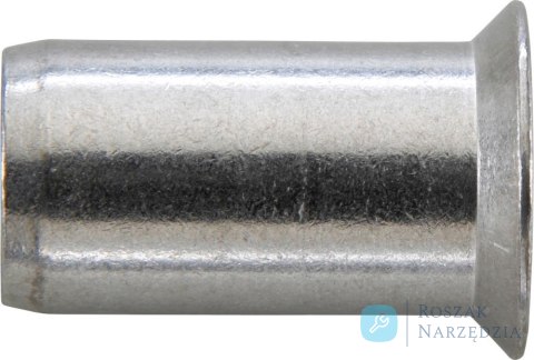 Nitonakretki aluminiowe, leb wpuszczany 90 M6x9x17mm GESIPA (1000 szt.)