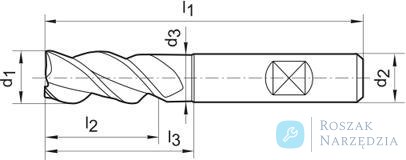 Frez trzpien.dlugiDIN6527FIRE,typ RF100 5,50mm pelnoweg.,GÜHRING Frez trzpien.dlugiDIN6527FIRE,typ RF100 5,50mm pelnoweg.,GÜHRING