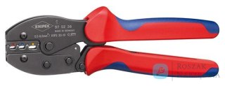 Szczypce dźwigniowe do zagniatania 975235 0,5-6 mm do złączy nieizolowanych KNIPEX