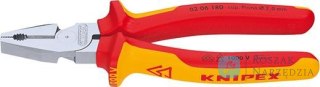 Szczypce uniwersalne  VDE , 225 mm, 02 06 225, KNIPEX