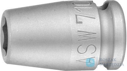 Udarowa koncowka wymiennaklucza nasadowego, 3/8" 13mm ASW Udarowa koncowka wymiennaklucza nasadowego, 3/8" 13mm ASW