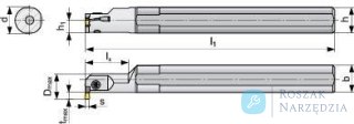 Rozwiertak maszyn. DIN212TiN,kszt.D,9,0mm BECK