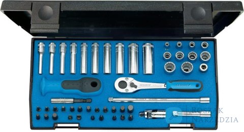 Zestaw nasadek 1/4", 12-kątnych, 49-czesciowy, 20LMU-10, GEDORE Zestaw nasadek 1/4", 12-kątnych, 49-czesciowy, 20LMU-10, GEDORE