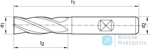 Wiertło kręte DIN338 HSSE szlifowane,typ Ti 9,10mm GÜHRING