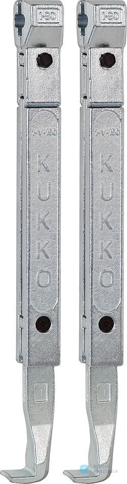 Para ramion zamiennych do ściągaczy uniwersalnych, rozmiar  1-190 KUKKO