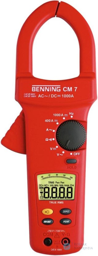 Cyfrowy miernik cęgowy Multimeter CM 7 BENNING