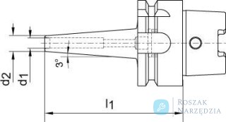 Wiertło kręte DIN345 HSS,szlifowane,typ N, chwyt MK 19,75mm GÜHRING