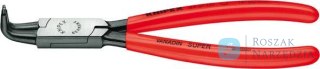 Szczypce Segera do pierścieni osadczych wewnętrzne  170 mm, wygięte 90°, 44 21 J21, KNIPEX