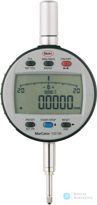 Czujnik zegarowy, cyfrowy MarCator 0,0005/12,5mm 1087BRiMAHR