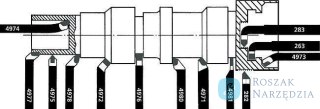 Rozwiert.HNC WN VHM TiALNtyp UNI,do otw.przelot. 4,01mm BECK