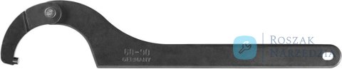 Klucz hakowy przegub. z czopem 6mm 60-90mm AMF