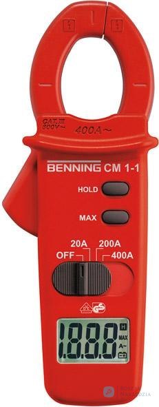 Cyfrowy miernik cęgowy Multimeter CM 1-1 BENNING