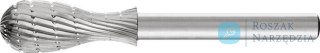 Frez trzpieniowy HSS, ksztalt obly, 641230 3 6mm 12x30mm Pferd